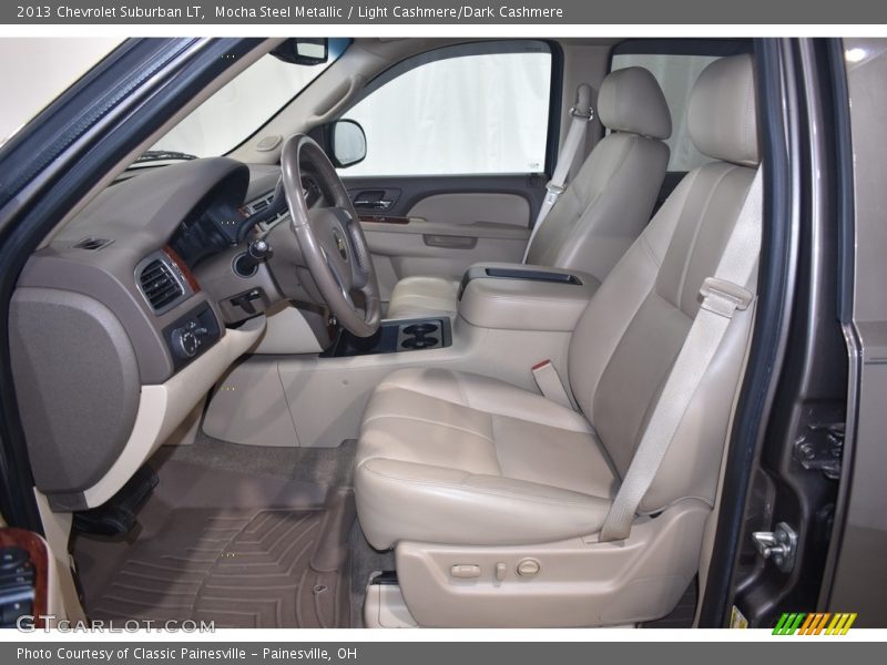 Mocha Steel Metallic / Light Cashmere/Dark Cashmere 2013 Chevrolet Suburban LT