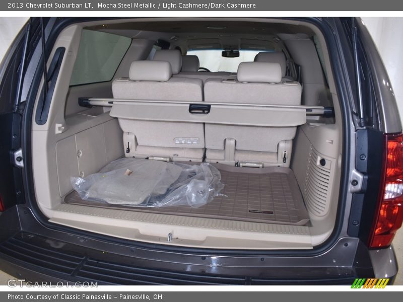 Mocha Steel Metallic / Light Cashmere/Dark Cashmere 2013 Chevrolet Suburban LT