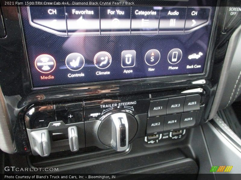 Diamond Black Crystal Pearl / Black 2021 Ram 1500 TRX Crew Cab 4x4