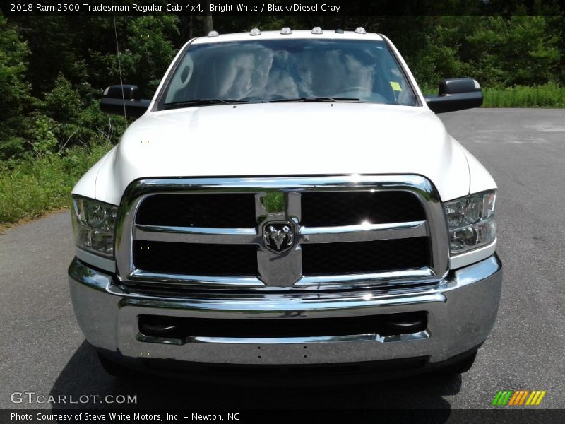 Bright White / Black/Diesel Gray 2018 Ram 2500 Tradesman Regular Cab 4x4