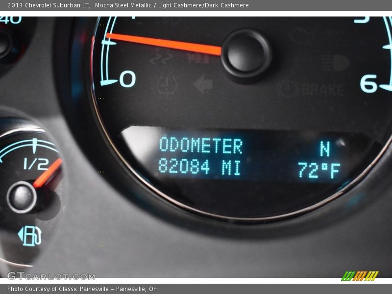 Mocha Steel Metallic / Light Cashmere/Dark Cashmere 2013 Chevrolet Suburban LT