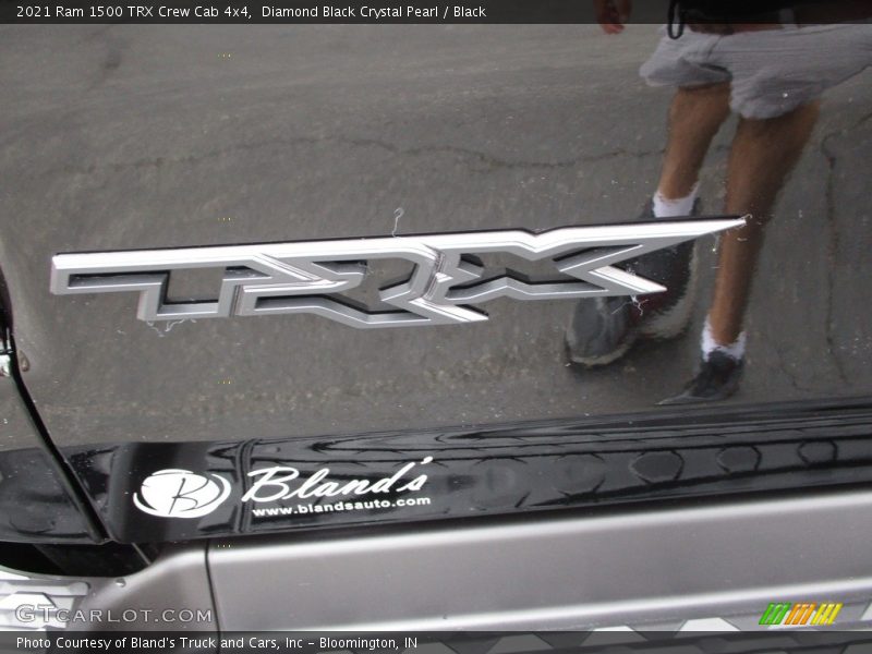 Diamond Black Crystal Pearl / Black 2021 Ram 1500 TRX Crew Cab 4x4