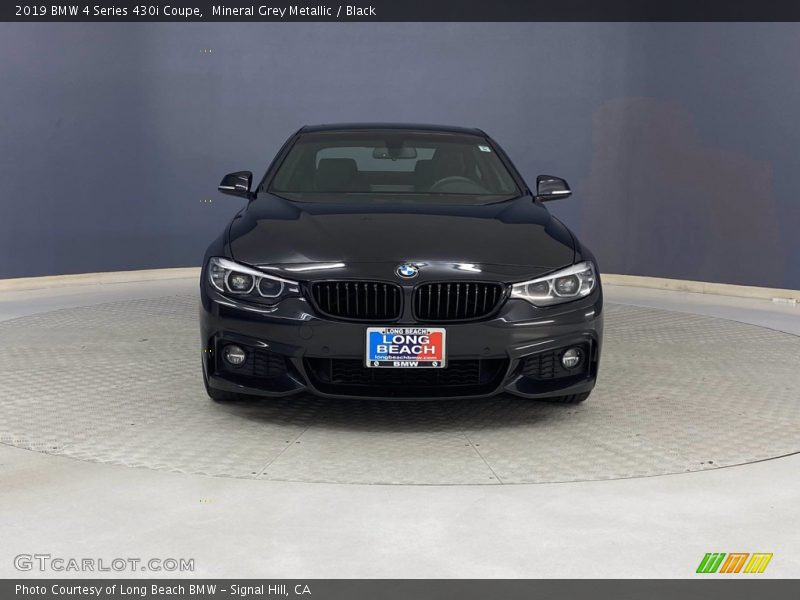 Mineral Grey Metallic / Black 2019 BMW 4 Series 430i Coupe