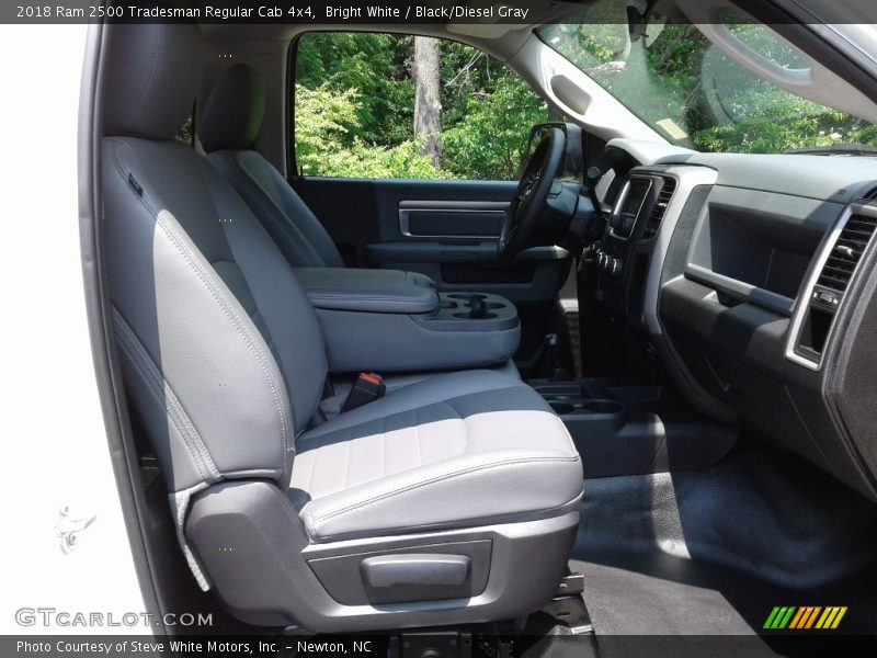 Bright White / Black/Diesel Gray 2018 Ram 2500 Tradesman Regular Cab 4x4