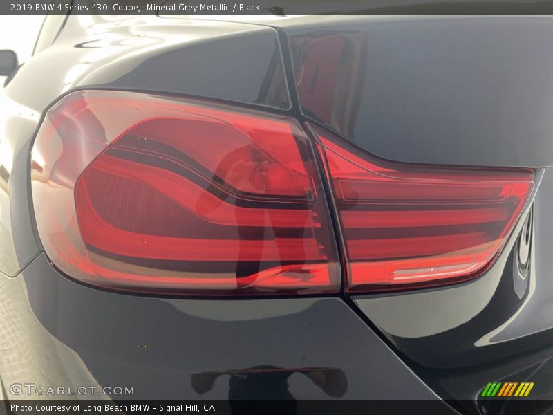 Mineral Grey Metallic / Black 2019 BMW 4 Series 430i Coupe