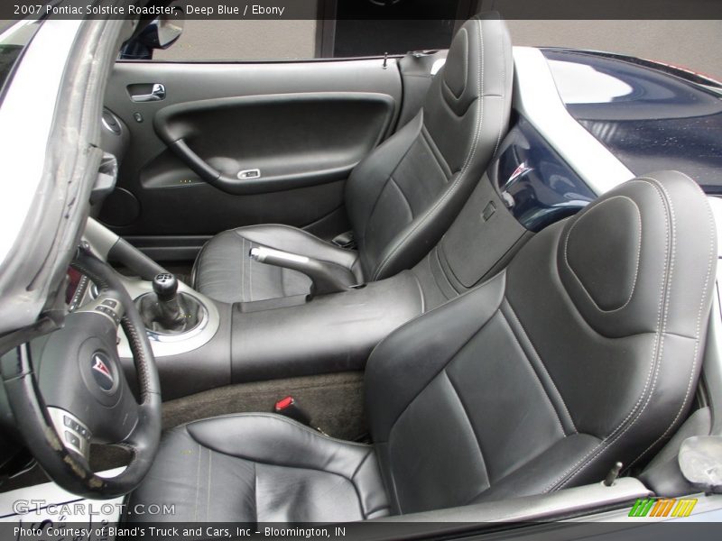 Deep Blue / Ebony 2007 Pontiac Solstice Roadster