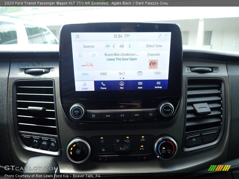 Agate Black / Dark Palazzo Grey 2020 Ford Transit Passenger Wagon XLT 350 MR Extended