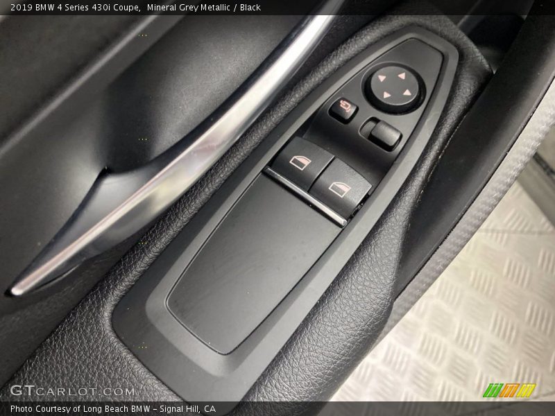 Mineral Grey Metallic / Black 2019 BMW 4 Series 430i Coupe