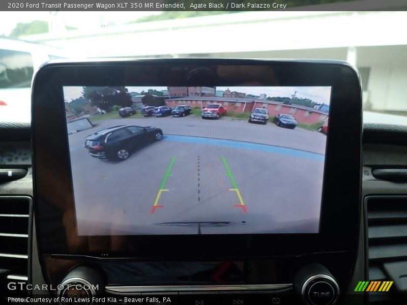 Agate Black / Dark Palazzo Grey 2020 Ford Transit Passenger Wagon XLT 350 MR Extended