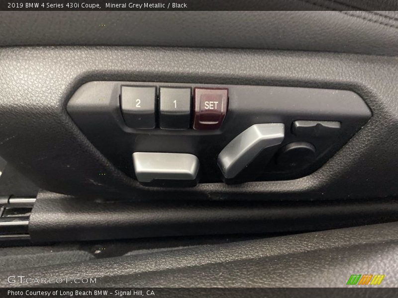Mineral Grey Metallic / Black 2019 BMW 4 Series 430i Coupe