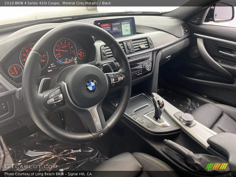 Mineral Grey Metallic / Black 2019 BMW 4 Series 430i Coupe