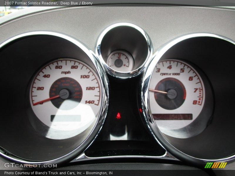 Deep Blue / Ebony 2007 Pontiac Solstice Roadster