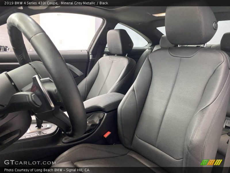 Mineral Grey Metallic / Black 2019 BMW 4 Series 430i Coupe