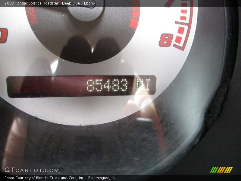 Deep Blue / Ebony 2007 Pontiac Solstice Roadster