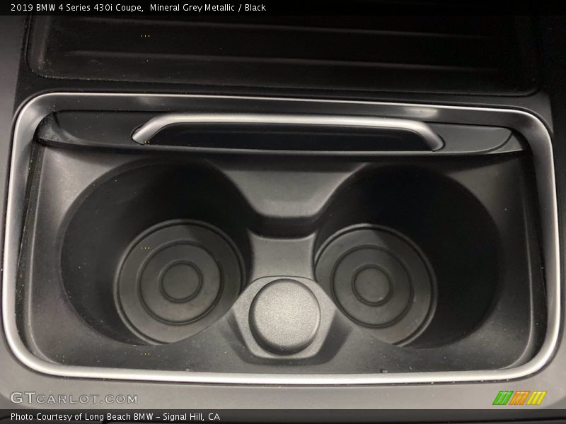 Mineral Grey Metallic / Black 2019 BMW 4 Series 430i Coupe