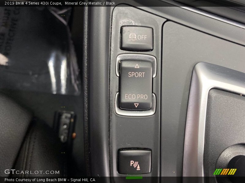 Mineral Grey Metallic / Black 2019 BMW 4 Series 430i Coupe