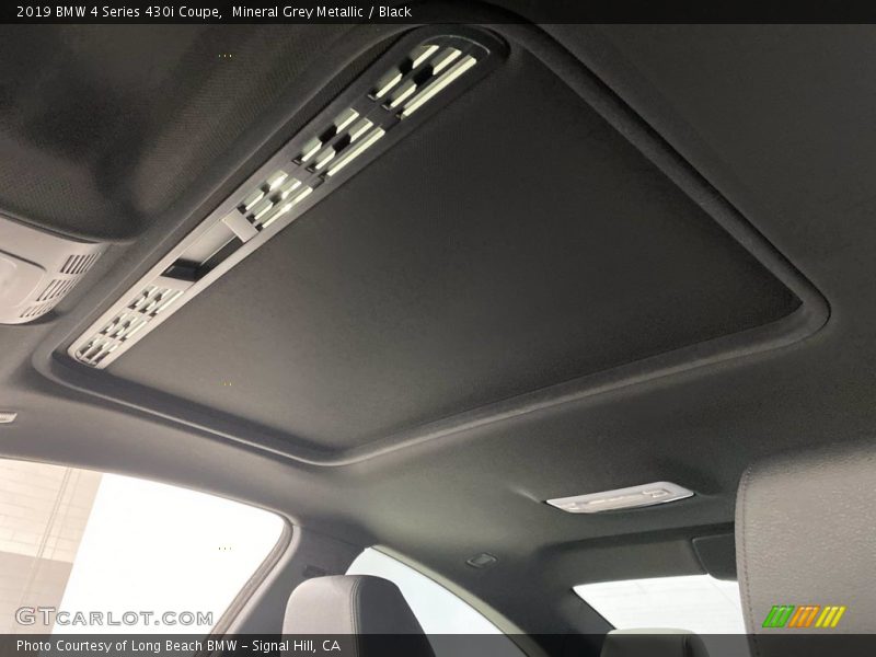Mineral Grey Metallic / Black 2019 BMW 4 Series 430i Coupe