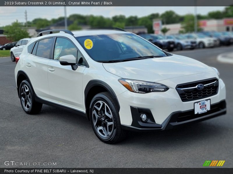 Crystal White Pearl / Black 2019 Subaru Crosstrek 2.0i Limited