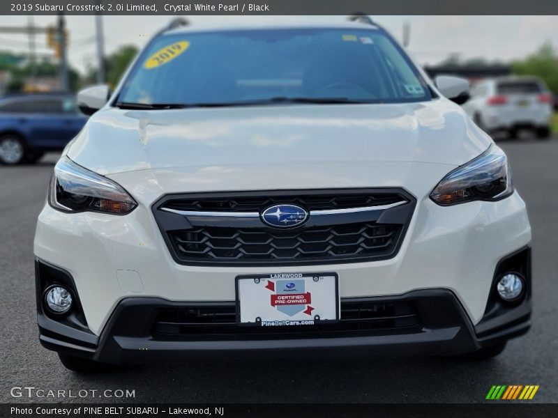 Crystal White Pearl / Black 2019 Subaru Crosstrek 2.0i Limited