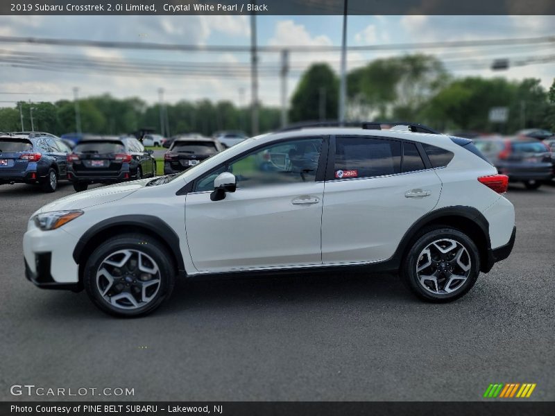 Crystal White Pearl / Black 2019 Subaru Crosstrek 2.0i Limited