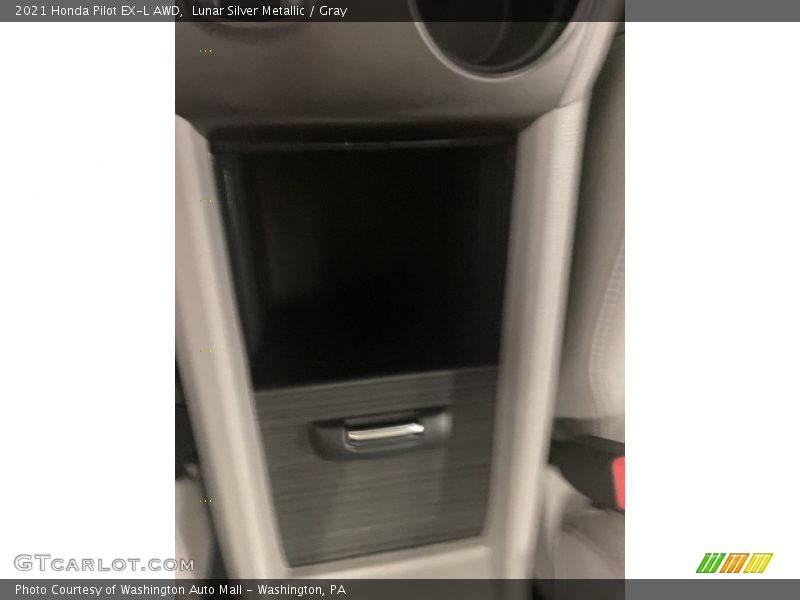 Lunar Silver Metallic / Gray 2021 Honda Pilot EX-L AWD
