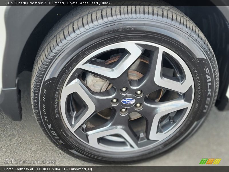 Crystal White Pearl / Black 2019 Subaru Crosstrek 2.0i Limited