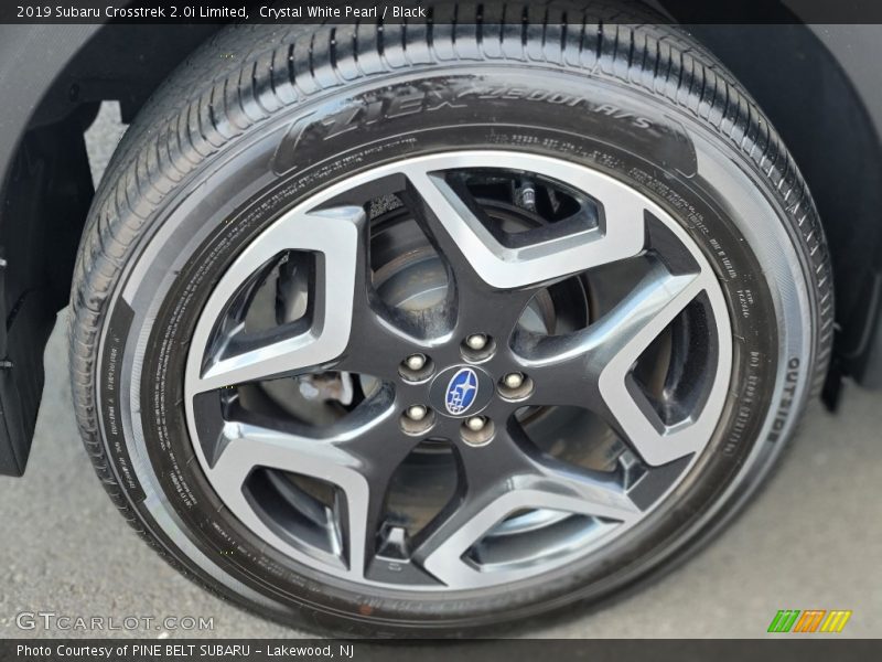Crystal White Pearl / Black 2019 Subaru Crosstrek 2.0i Limited