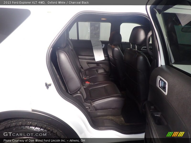 Oxford White / Charcoal Black 2013 Ford Explorer XLT 4WD