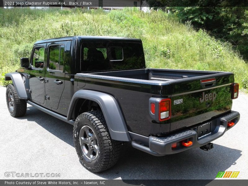 Black / Black 2021 Jeep Gladiator Rubicon 4x4