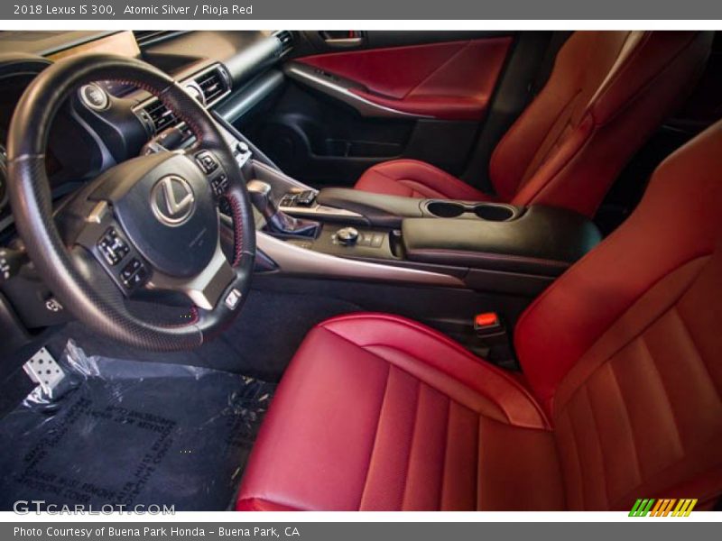 Front Seat of 2018 IS 300