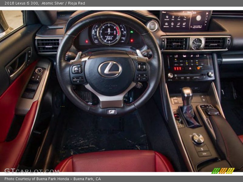 Dashboard of 2018 IS 300