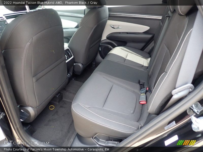 Phantom Black / Gray 2022 Hyundai Tucson Blue Hybrid AWD