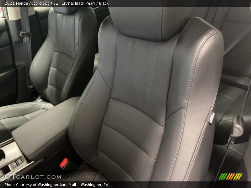 Crystal Black Pearl / Black 2021 Honda Accord Sport SE