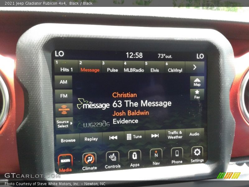 Black / Black 2021 Jeep Gladiator Rubicon 4x4