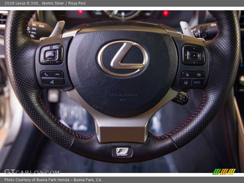  2018 IS 300 Steering Wheel