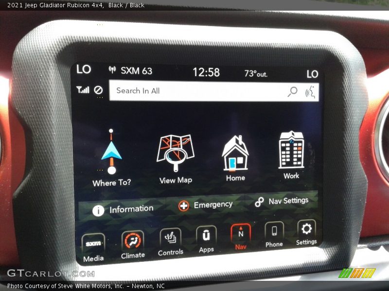 Black / Black 2021 Jeep Gladiator Rubicon 4x4