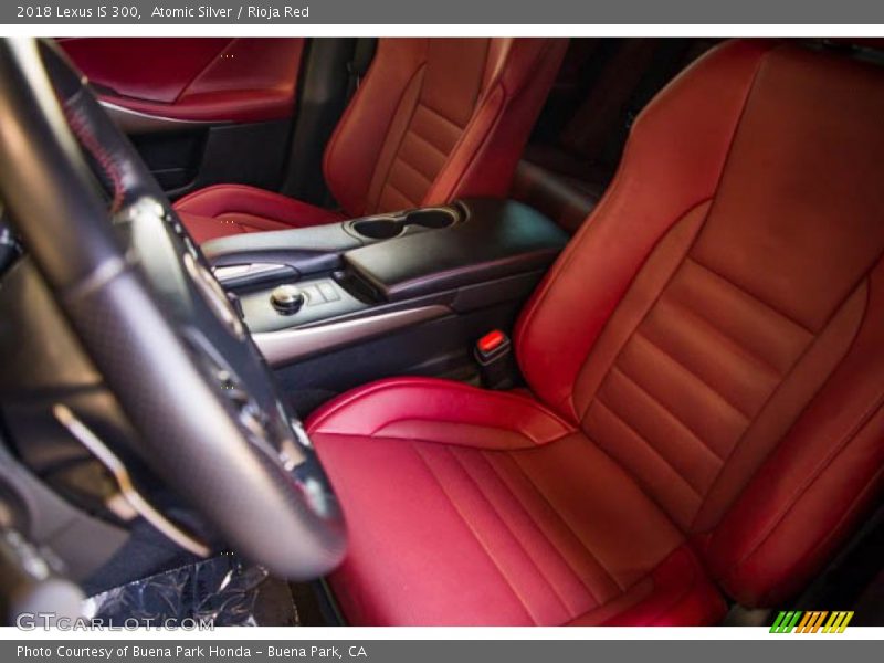 Atomic Silver / Rioja Red 2018 Lexus IS 300