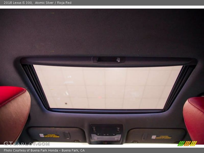 Sunroof of 2018 IS 300