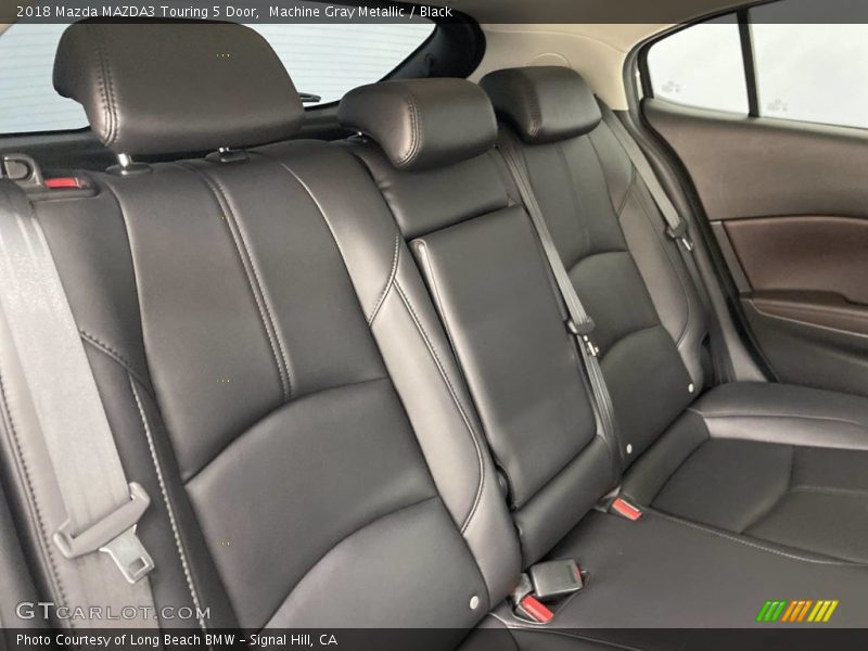 Machine Gray Metallic / Black 2018 Mazda MAZDA3 Touring 5 Door