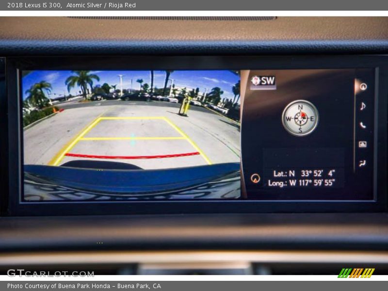 Controls of 2018 IS 300