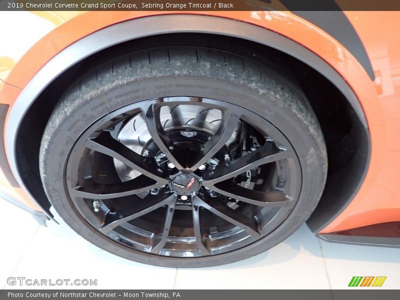 Sebring Orange Tintcoat / Black 2019 Chevrolet Corvette Grand Sport Coupe