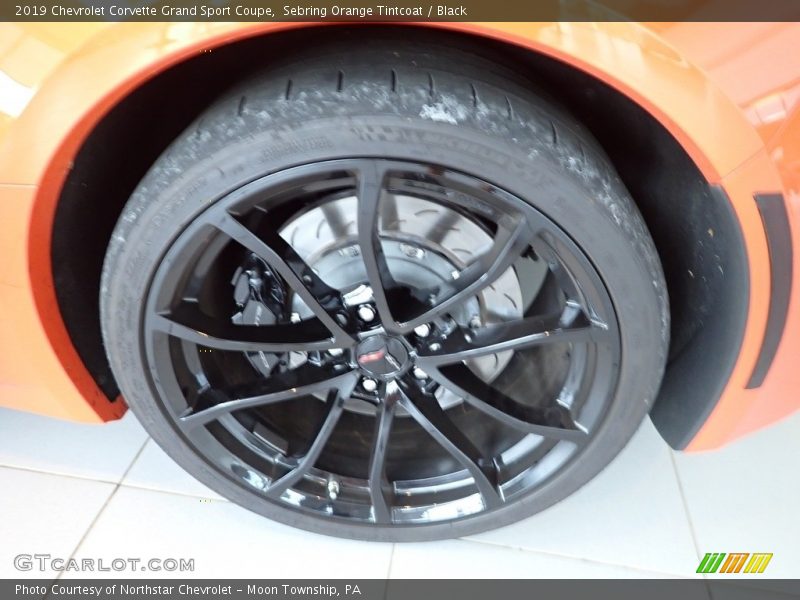 Sebring Orange Tintcoat / Black 2019 Chevrolet Corvette Grand Sport Coupe