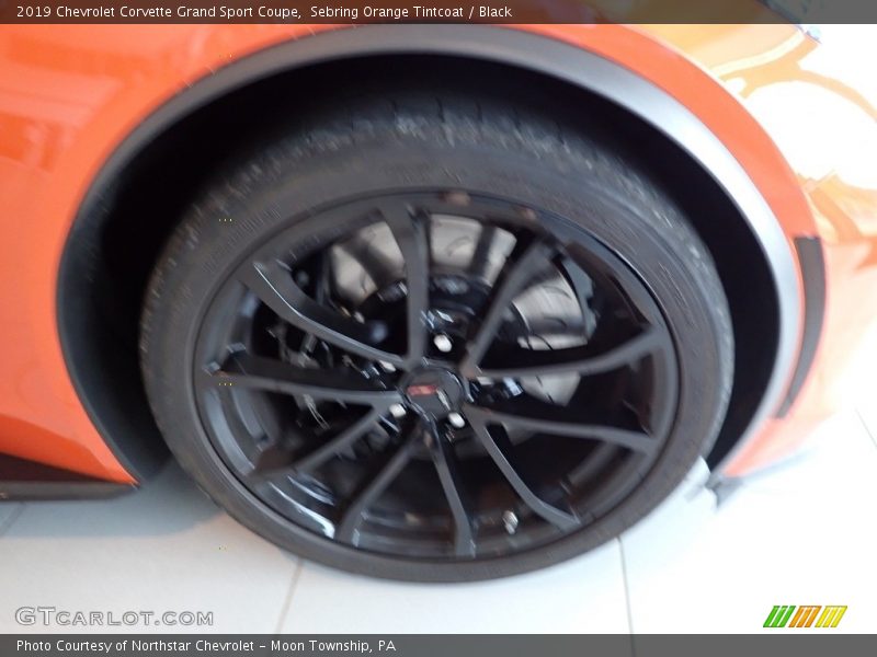 Sebring Orange Tintcoat / Black 2019 Chevrolet Corvette Grand Sport Coupe