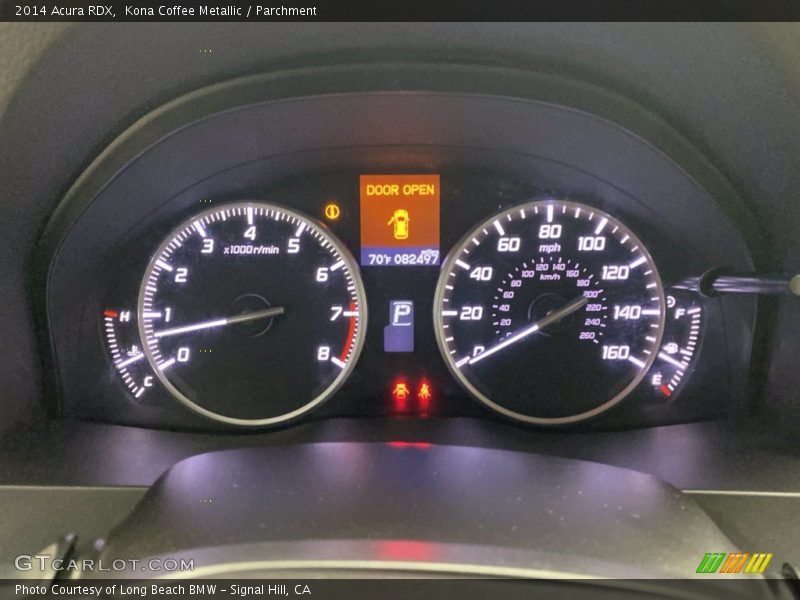 Kona Coffee Metallic / Parchment 2014 Acura RDX
