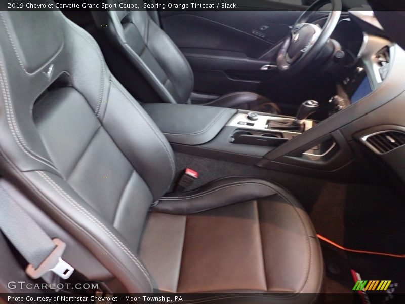 Sebring Orange Tintcoat / Black 2019 Chevrolet Corvette Grand Sport Coupe