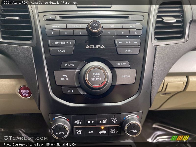 Kona Coffee Metallic / Parchment 2014 Acura RDX