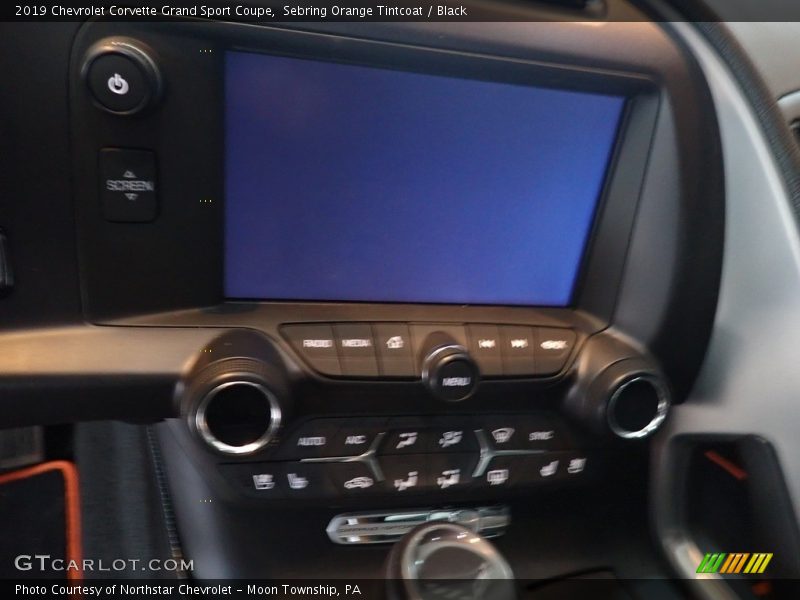 Sebring Orange Tintcoat / Black 2019 Chevrolet Corvette Grand Sport Coupe
