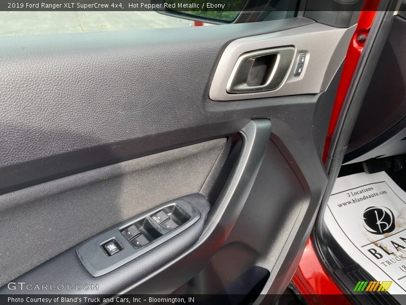 Hot Pepper Red Metallic / Ebony 2019 Ford Ranger XLT SuperCrew 4x4