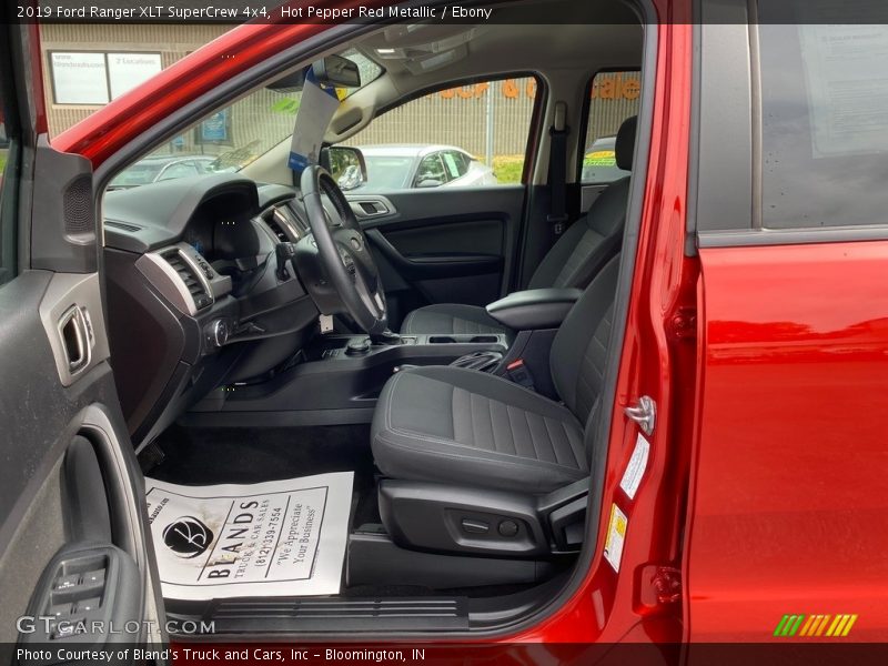 Hot Pepper Red Metallic / Ebony 2019 Ford Ranger XLT SuperCrew 4x4