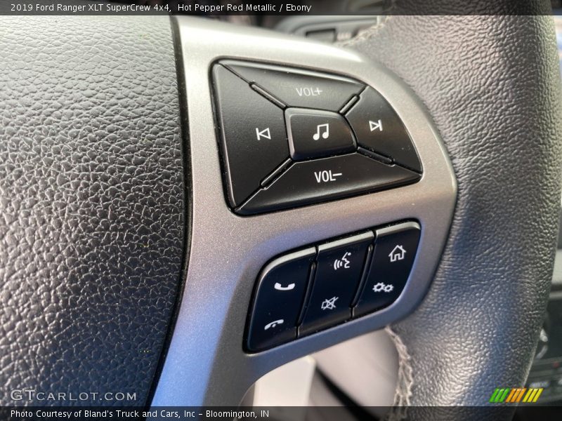 Hot Pepper Red Metallic / Ebony 2019 Ford Ranger XLT SuperCrew 4x4